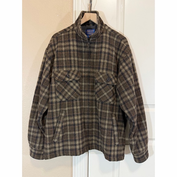 Pendleton Virgin Wool Plaid Jacket with Thinsulate Size Men’s XL